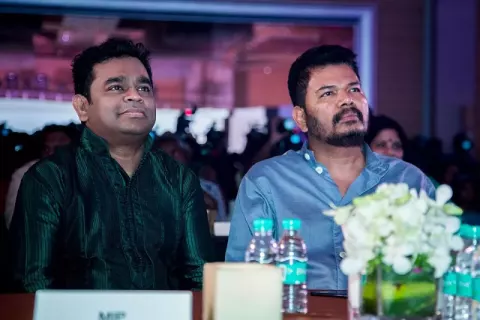 A. R. Rahman at Oru Kadhai Sollattumaa Audio Launch (2017)