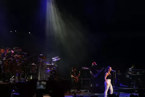 Alicia Keys at the 2008 SINGfest
