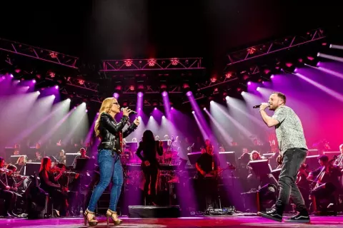 Anastacia at SAP Arena, Mannheim, Baden-Württemberg, Germany on 2023-12-01, Photo: Sven Mandel