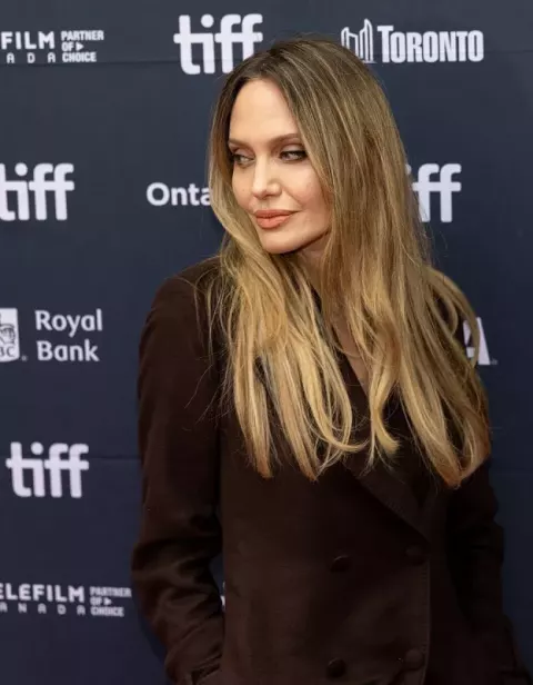 Angelina Jolie at the 2025 Toronto International Film Festival