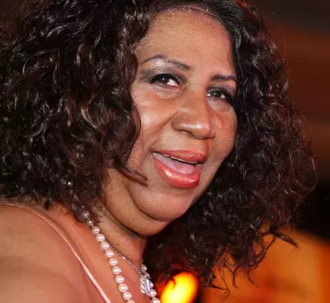 Aretha Franklin at the Larry King Gala 2010