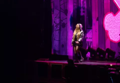 Avril Lavigne at Budweiser Stage during the Greatest Hits Tour (2024)