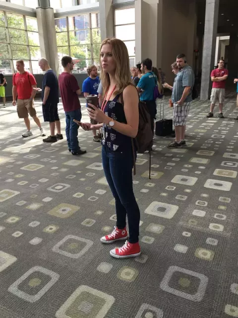 Barbara Dunkelman at RTX 2016