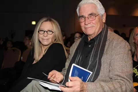 Barbra Streisand at the Clinton "Health Matters" Conference in La Quinta, California (2013)