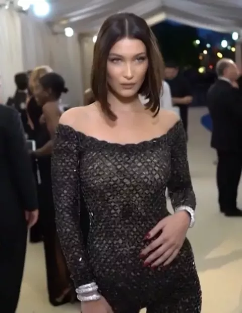 Bella Hadid at Met Gala 2017