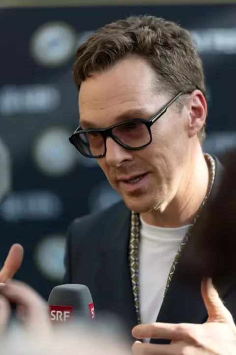 Benedict Cumberbatch at the 2025 Zurich Film Festival