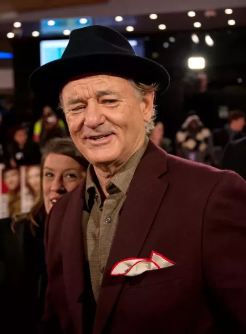 Bill Murray at the Berlin International Film Festival premiere of The Monuments Men, February 8 (2014)