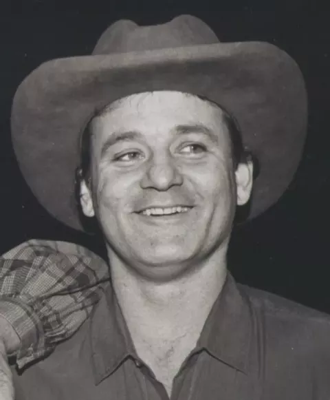 Bill Murray at The Big Apple Circus in 1989