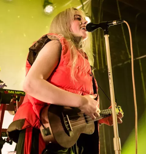 Billie Eilish at The Hi Hat in Highland Park, Los Angeles, California, on Thursday, August 10 (2017)