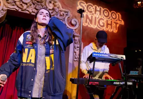 bülow at School Night at Bardot Hollywood in Los Angeles, California, on Monday, April 4 (2018)