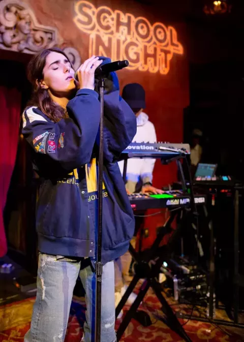 bülow at School Night at Bardot Hollywood in Los Angeles, California, on Monday, April 4 (2018)