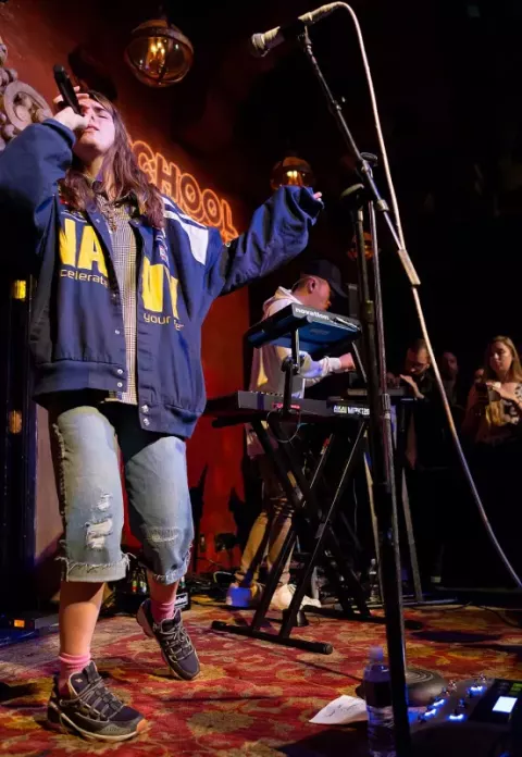 bülow at School Night at Bardot Hollywood in Los Angeles, California, on Monday, April 4 (2018)