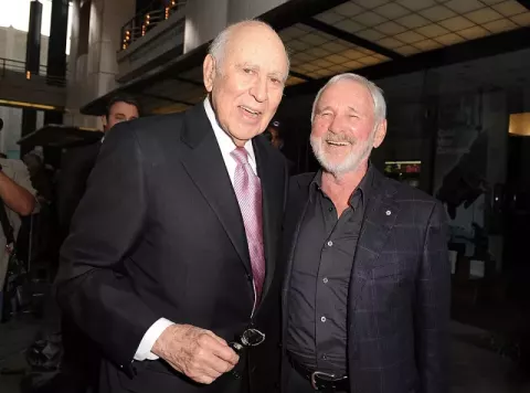 Carl Reiner at "A Tribute to Norman Jewison" at LACMA in Los Angeles on April 16 (2009)