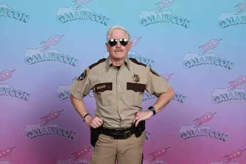 Carlos Alazraqui at GalaxyCon Richmond in 2025