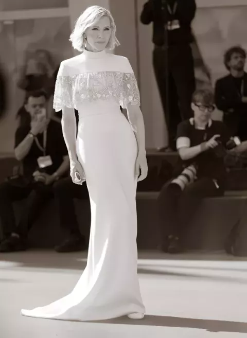 Cate Blanchett at 81st Venice International Film Festival in Venice, Italy for the film Disclaimer (2024)