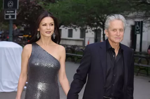 Catherine Zeta-Jones at the Vanity Fair party for the 2012 Tribeca Film Festival