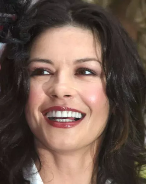Catherine Zeta-Jones at the Hasty Pudding Woman of the Year Parade, Cambridge, MA (2005)