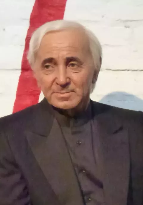 Charles Aznavour at Musée Grévin Montreal (2013)