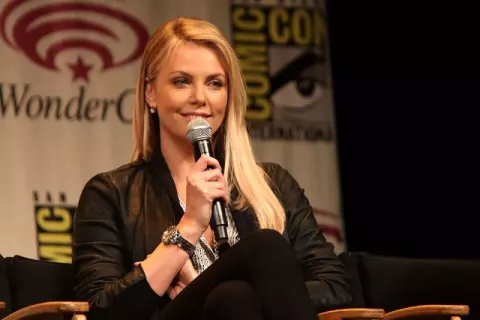Charlize Theron at the 2012 WonderCon in Anaheim, California