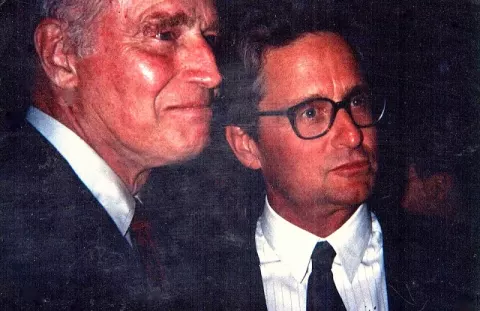 Charlton Heston at the Producers Guild of America Awards Circa 1994 at the Beverly Wilshire Hotel