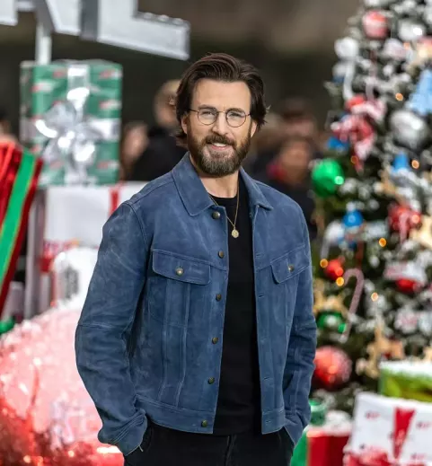 Chris Evans at Red one premiere 2024