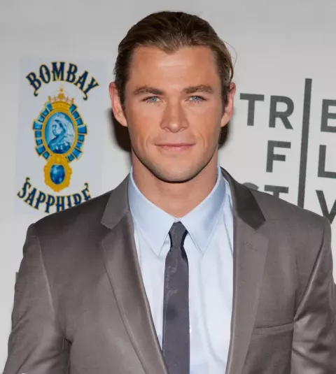 Chris Hemsworth at the Tribeca Film Festival, April 2012