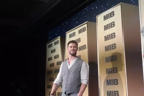 Chris Hemsworth at the Sony Pictures event in Bali, Indonesia on 27 May 2019
