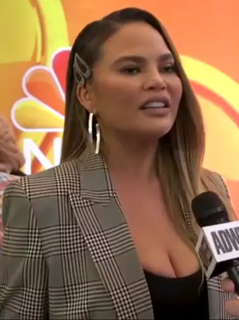 Chrissy Teigen at NBC Upfront 2019