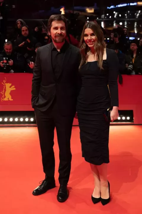 Christian Bale at the Berlinale 2019