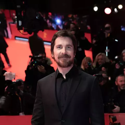 Christian Bale at the Berlinale 2019