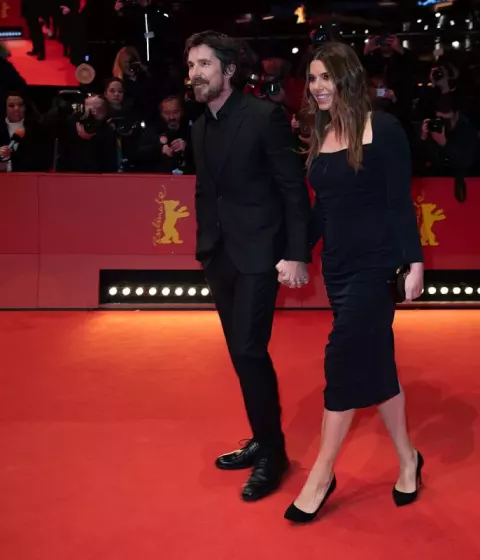 Christian Bale at the Berlinale 2019