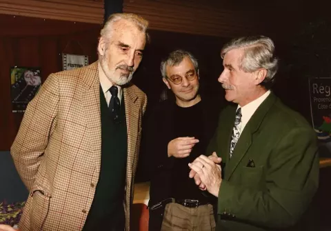 Christopher Lee at the Aubagne International Film Festival in September 1996 (2013)