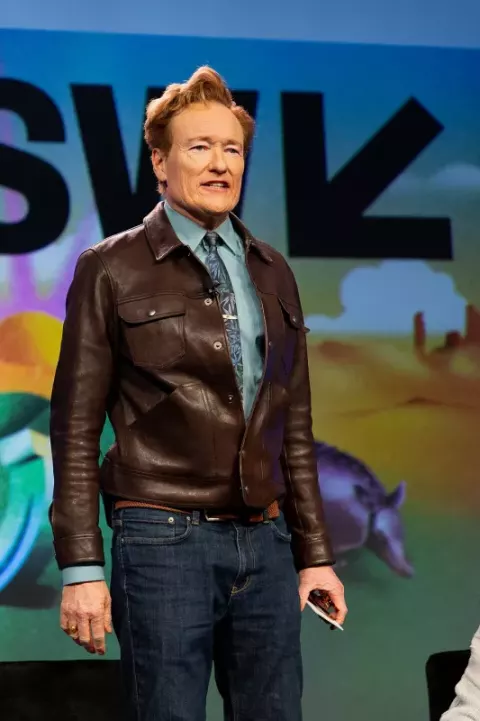 Conan O'Brien at the 2025 South by Southwest festival
