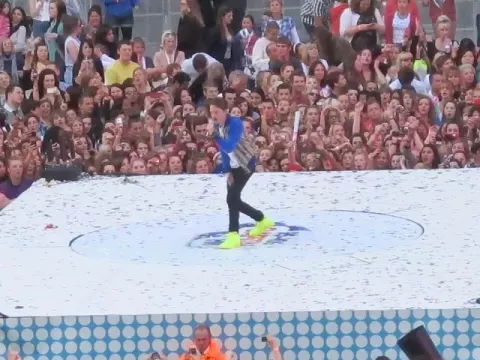 Conor Maynard at Wembley Stadium in London, England, as part of the Capital Summertime Ball (2012)