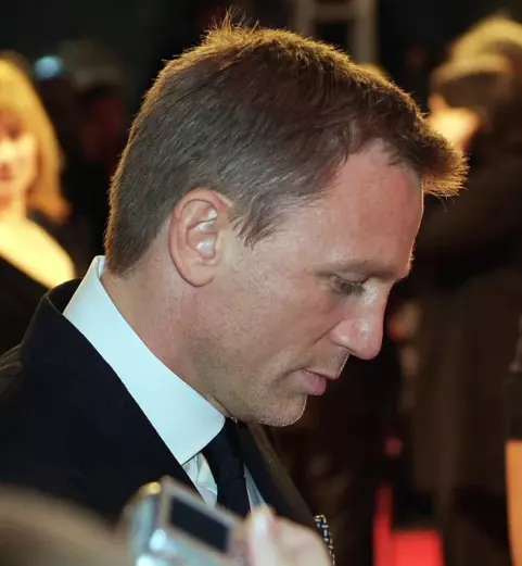 Daniel Craig at the BAFTA 2007