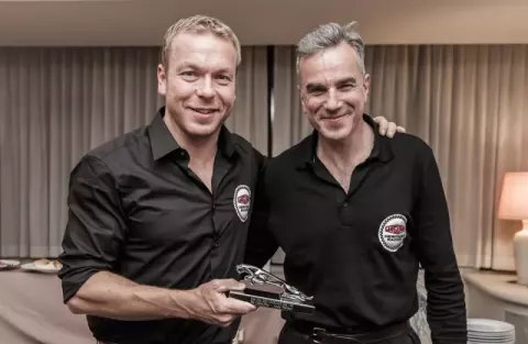 Daniel Day-Lewis at the 2013 Jaguar Mille Miglia event