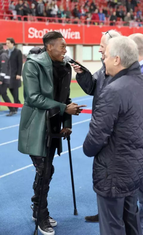 David Alaba at the qualification match for UEFA Euro 2016: Austrian national football team vs (2014)