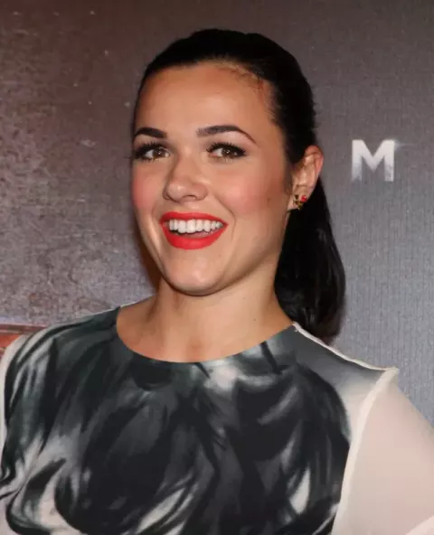 Demi Harman at Man Of Steel red carpet movie premiere, Sydney (2013)