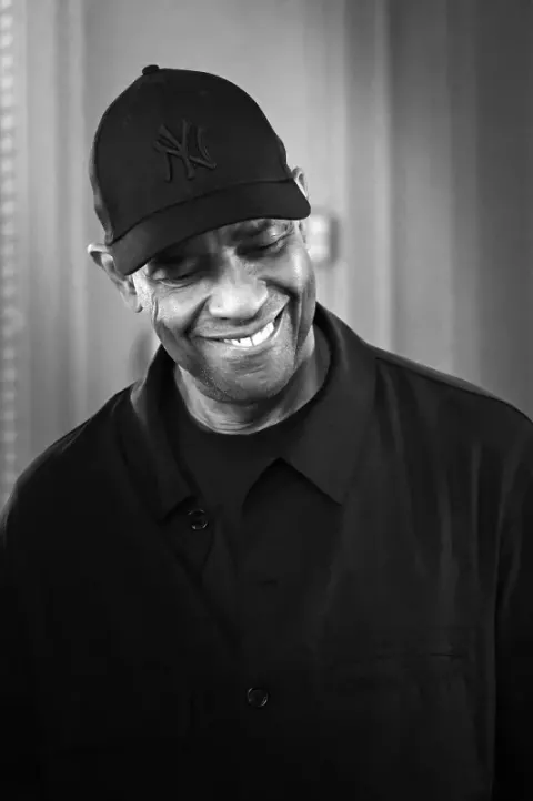 Denzel Washington at the unveiling of his Sardi's portrait (2025)