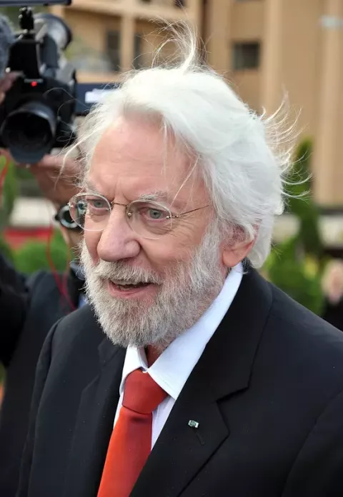 Donald Sutherland at the 2013 Monte-Carlo Television Festival