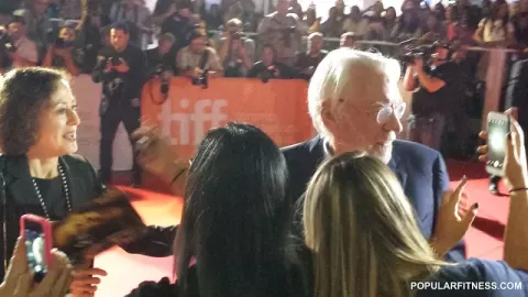 Donald Sutherland at TIFF for the movie Forsaken (2015)