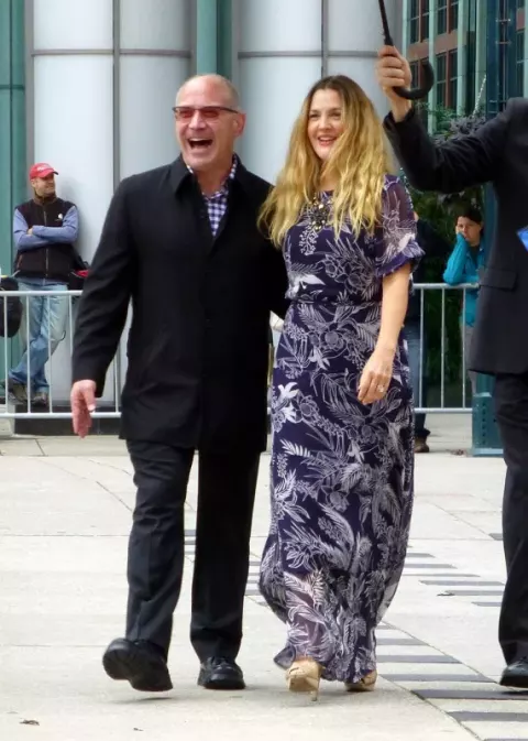 Drew Barrymore at the premiere of Miss You Already (2015)
