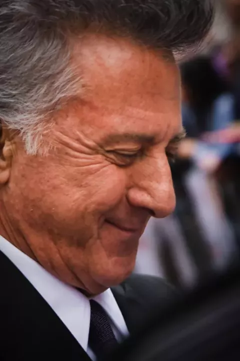 Dustin Hoffman at the premiere of Last Chance Harvey at Leicester Square, London (2009)