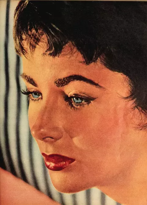 Elizabeth Taylor at copyright (1954)