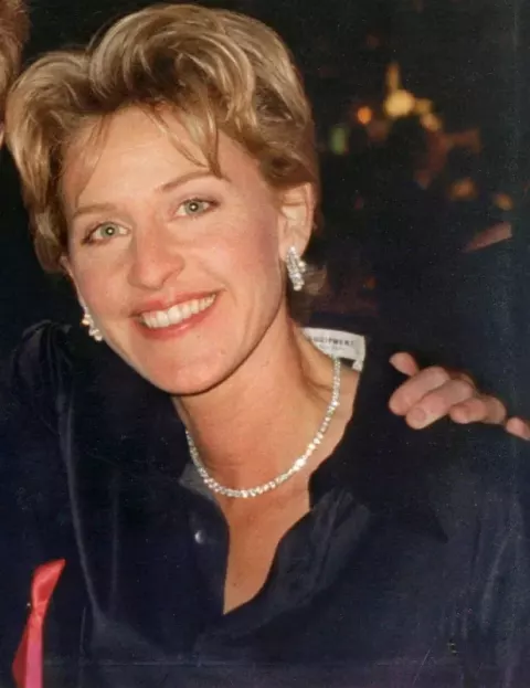 Ellen DeGeneres at the Governor's Ball after the 46th Annual Emmy Awards telecast - Sept (1994)