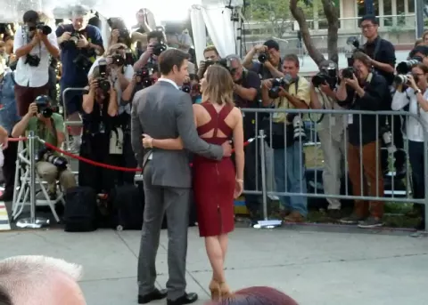 Emily Blunt at the premiere of Looper, Toronto Film Festival 2012