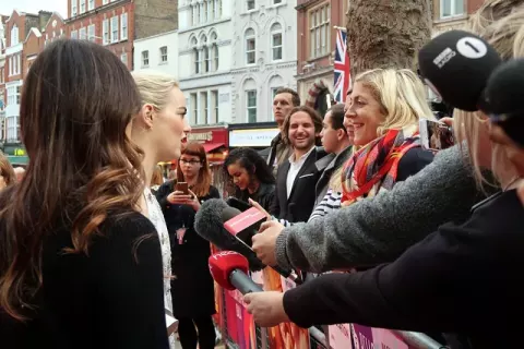 Emma Stone at the Battle of the Sexes London gala (2017)