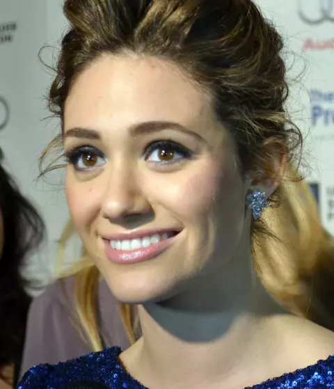 Emmy Rossum at the "The Ripple Effect" Red Carpet Event for the Water Project 2011