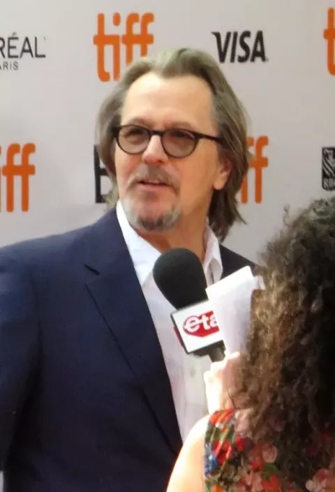 Gary Oldman at the premiere of The Laundromat (2019)
