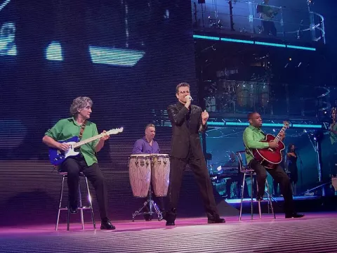 George Michael at the Olympiahalle arena (2006)